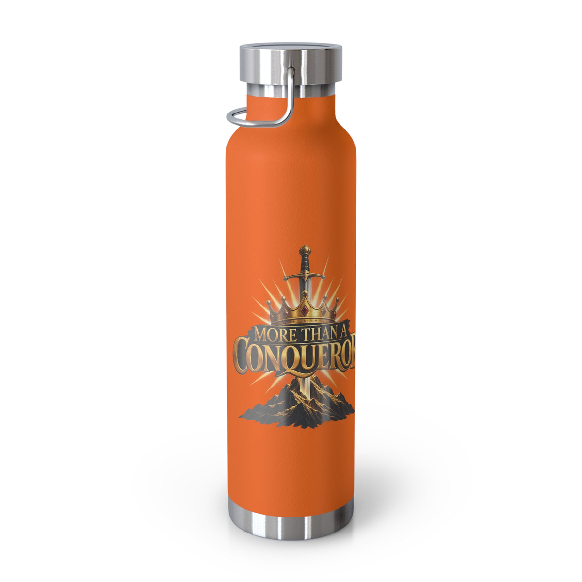 More Than a Conqueror Insulated Water Bottle