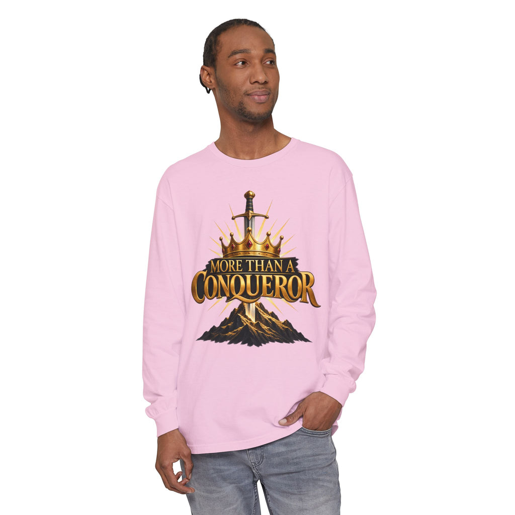 More Than A Conqueror Long Sleeve Tee