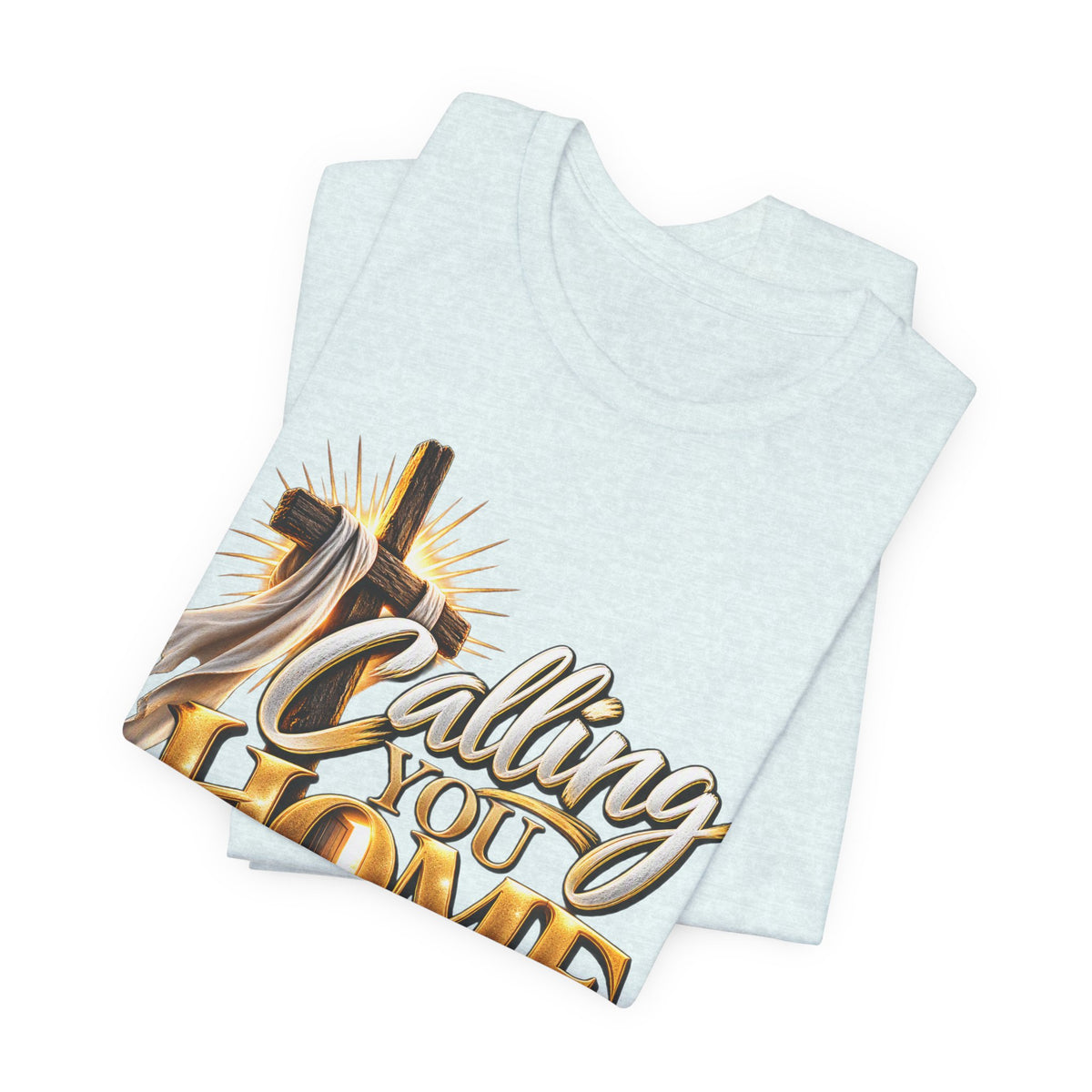Calling You Home T-Shirt — "Calling You Home" Graphic Tee with Gold D Street Media Logo
