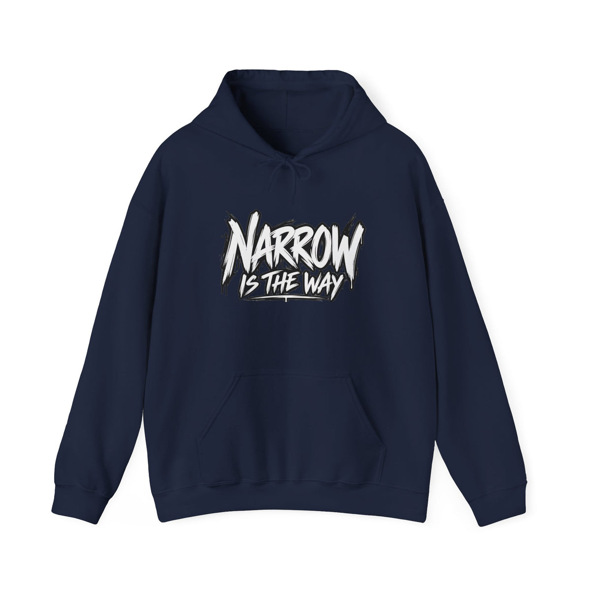 Narrow Is The Way Hoodie — Inspirational Christian Scripture Pullover