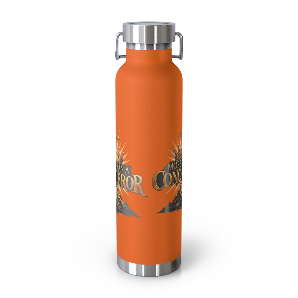 More Than a Conqueror Insulated Water Bottle