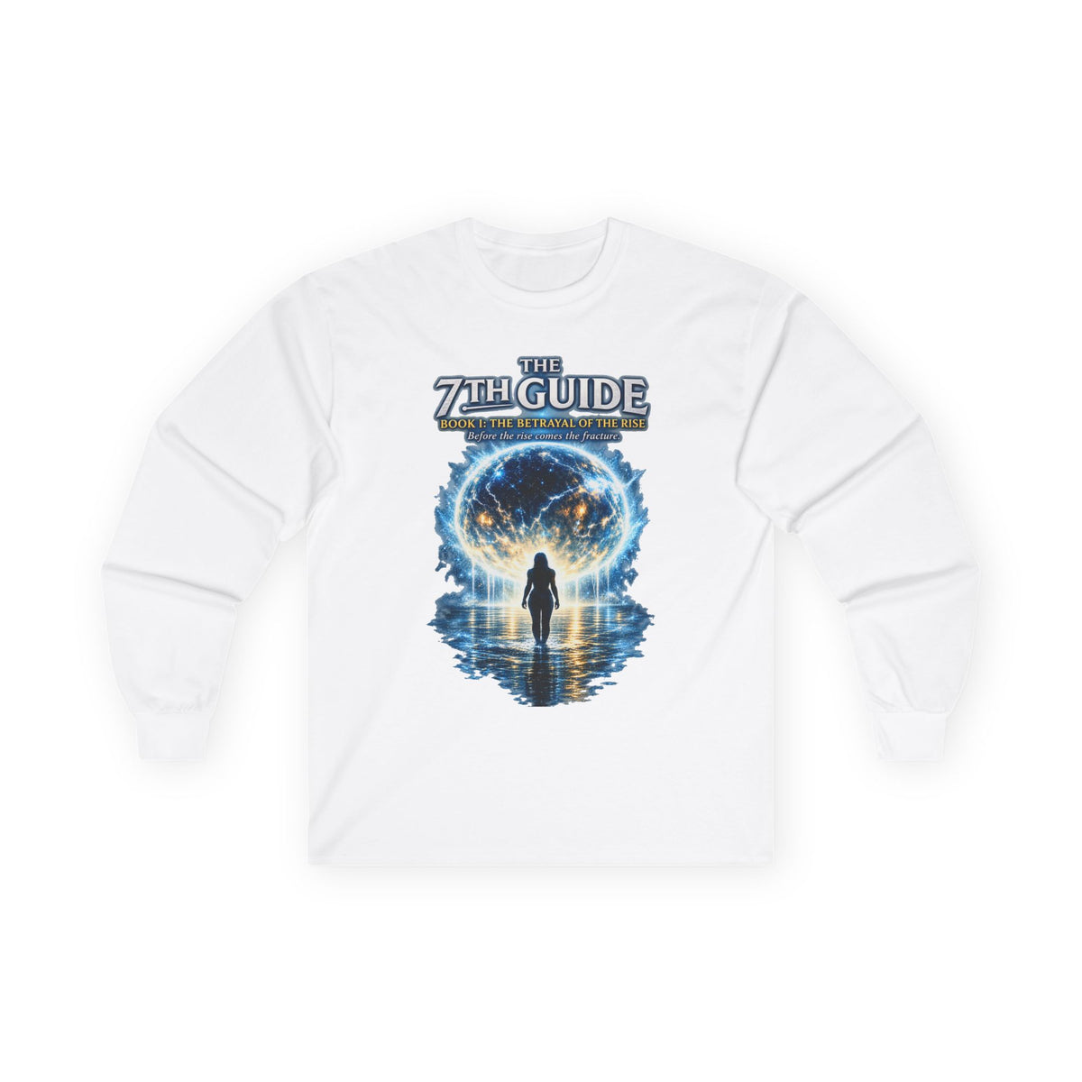 7th Guide Long Sleeve Tee — Cosmic Guide Graphic Shirt