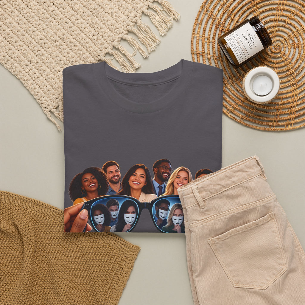 T-Shirt – “Put Your Glasses On” Graphic Tee (Funny Optical Illusion Design)