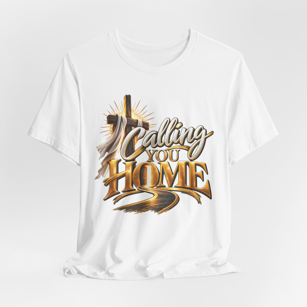 Calling You Home T-Shirt — "Calling You Home" Graphic Tee with Gold D Street Media Logo