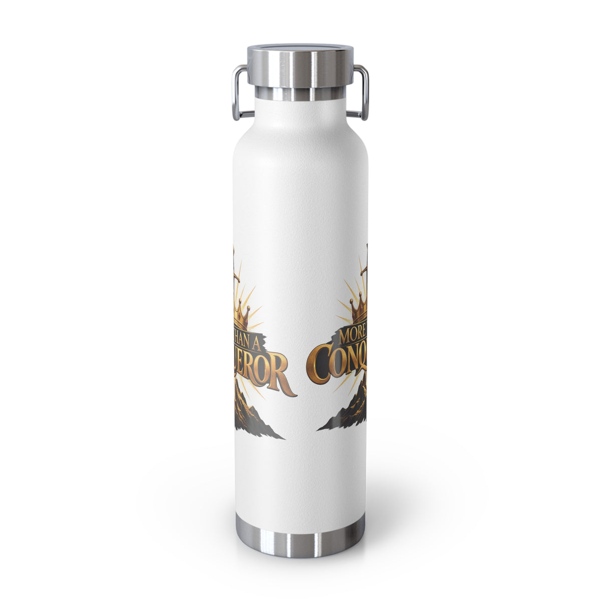 More Than a Conqueror Insulated Water Bottle