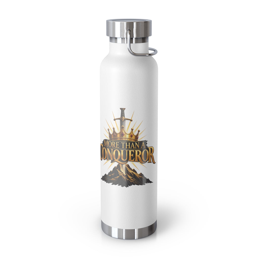 More Than a Conqueror Insulated Water Bottle