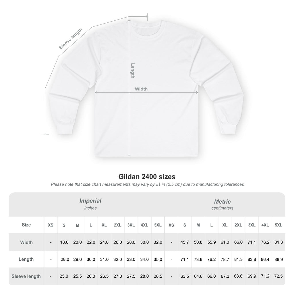 7th Guide Long Sleeve Tee — Cosmic Guide Graphic Shirt