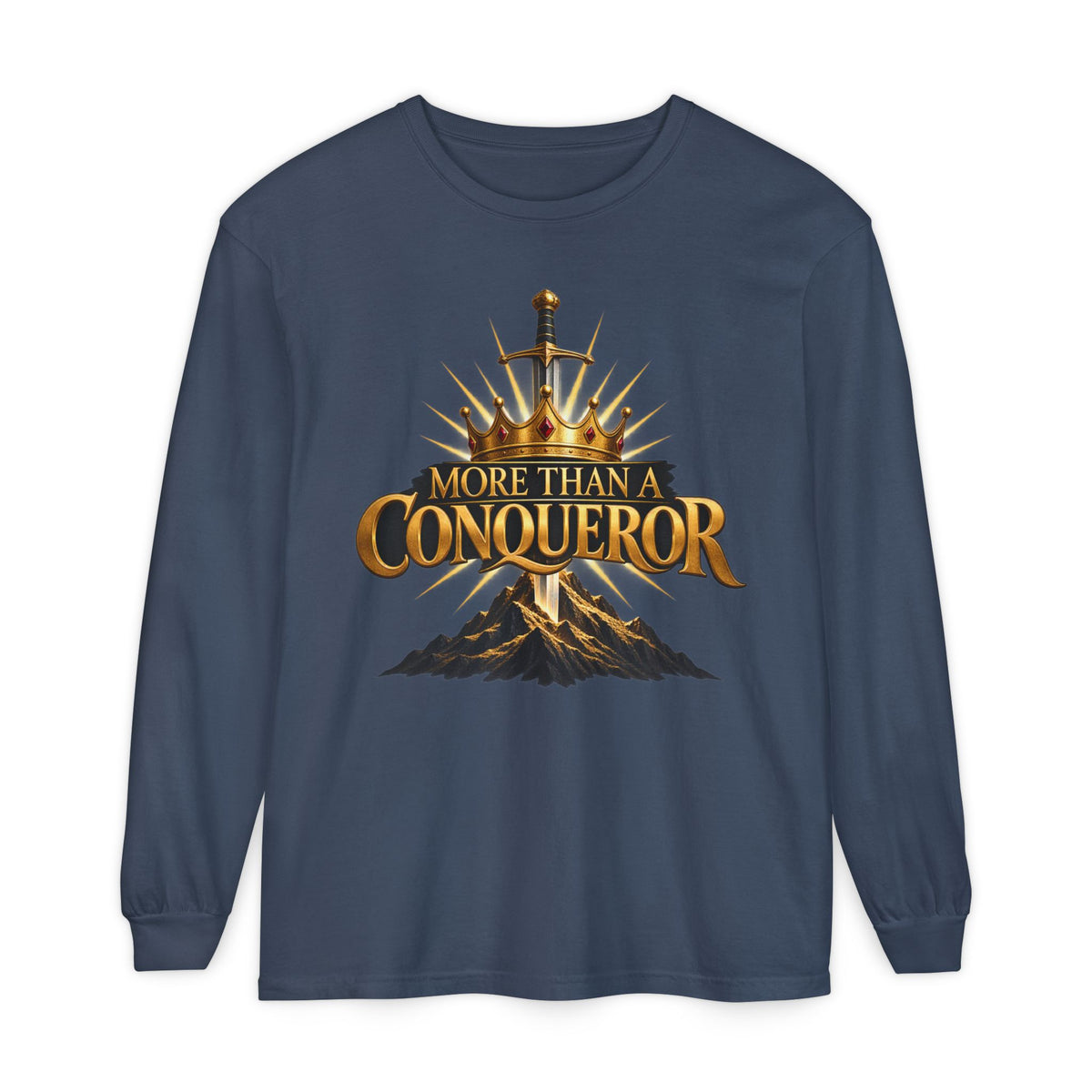 More Than A Conqueror Long Sleeve Tee
