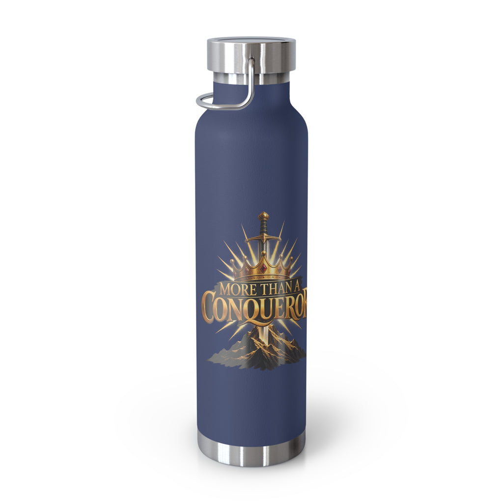 More Than a Conqueror Insulated Water Bottle