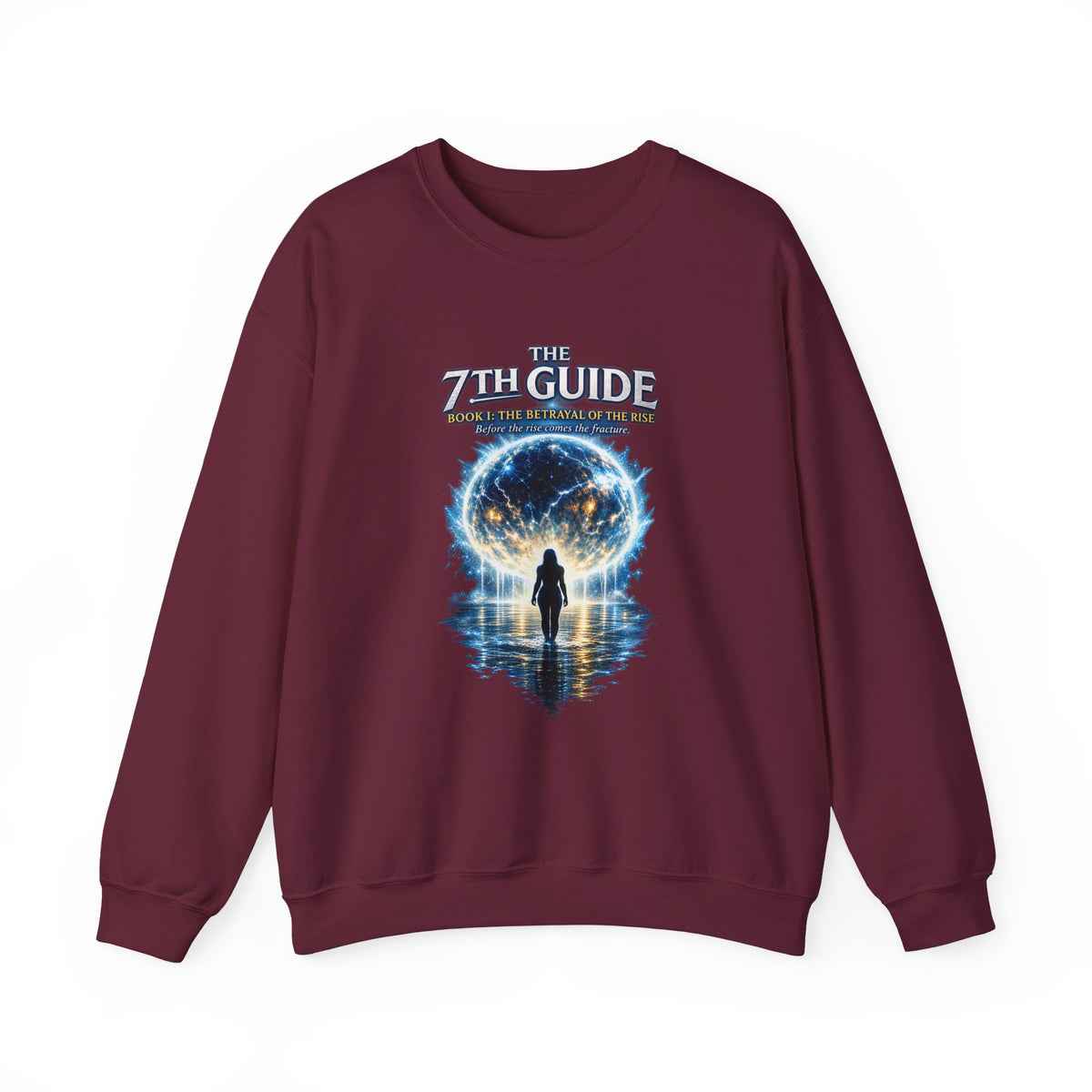 The 7th Guide Crewneck Sweatshirt — Fantasy Portal Graphic Sweatshirt
