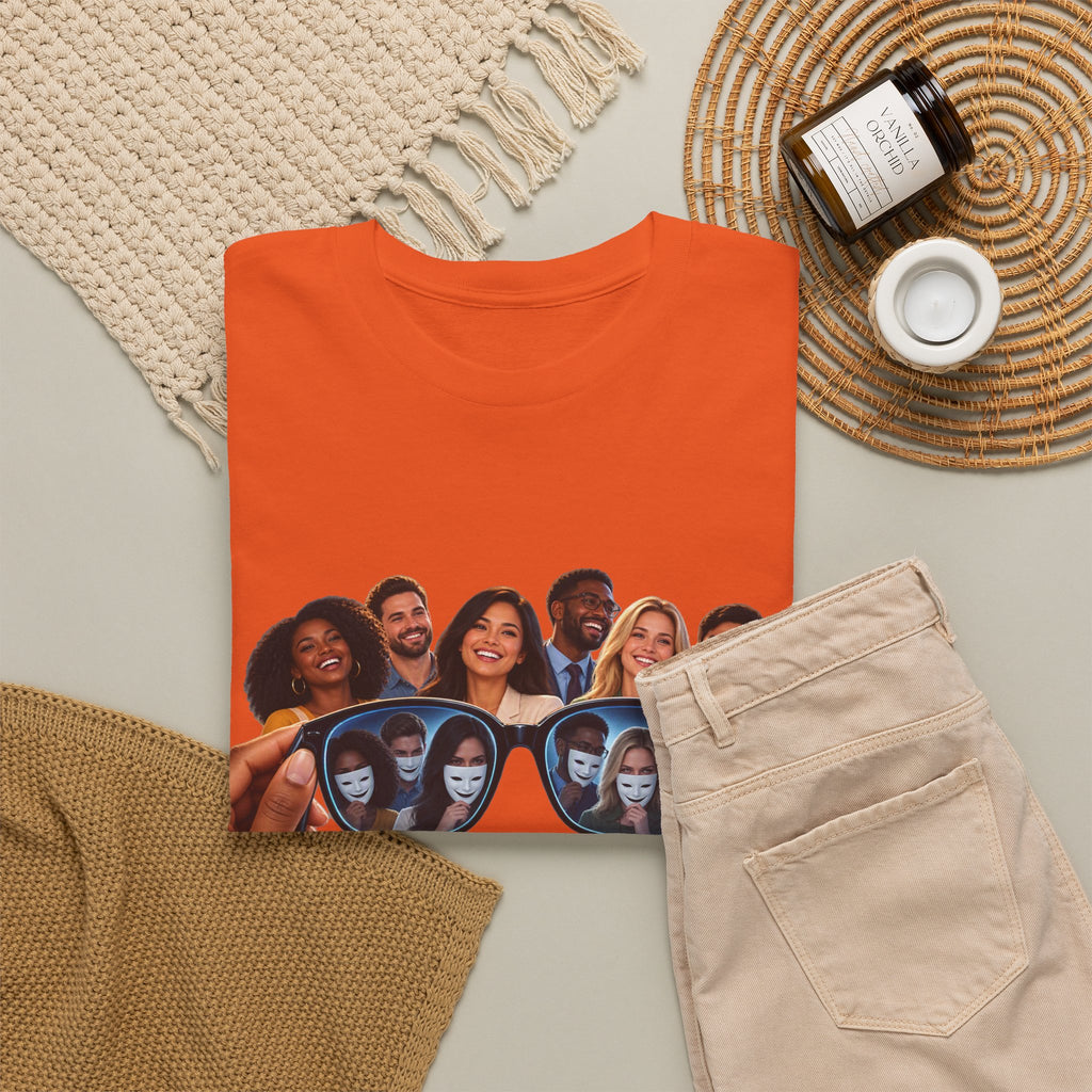 T-Shirt – “Put Your Glasses On” Graphic Tee (Funny Optical Illusion Design)