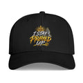 I Stay Prayed Up Cap — Christian Prayer Baseball Hat with Cross & Praying Hands