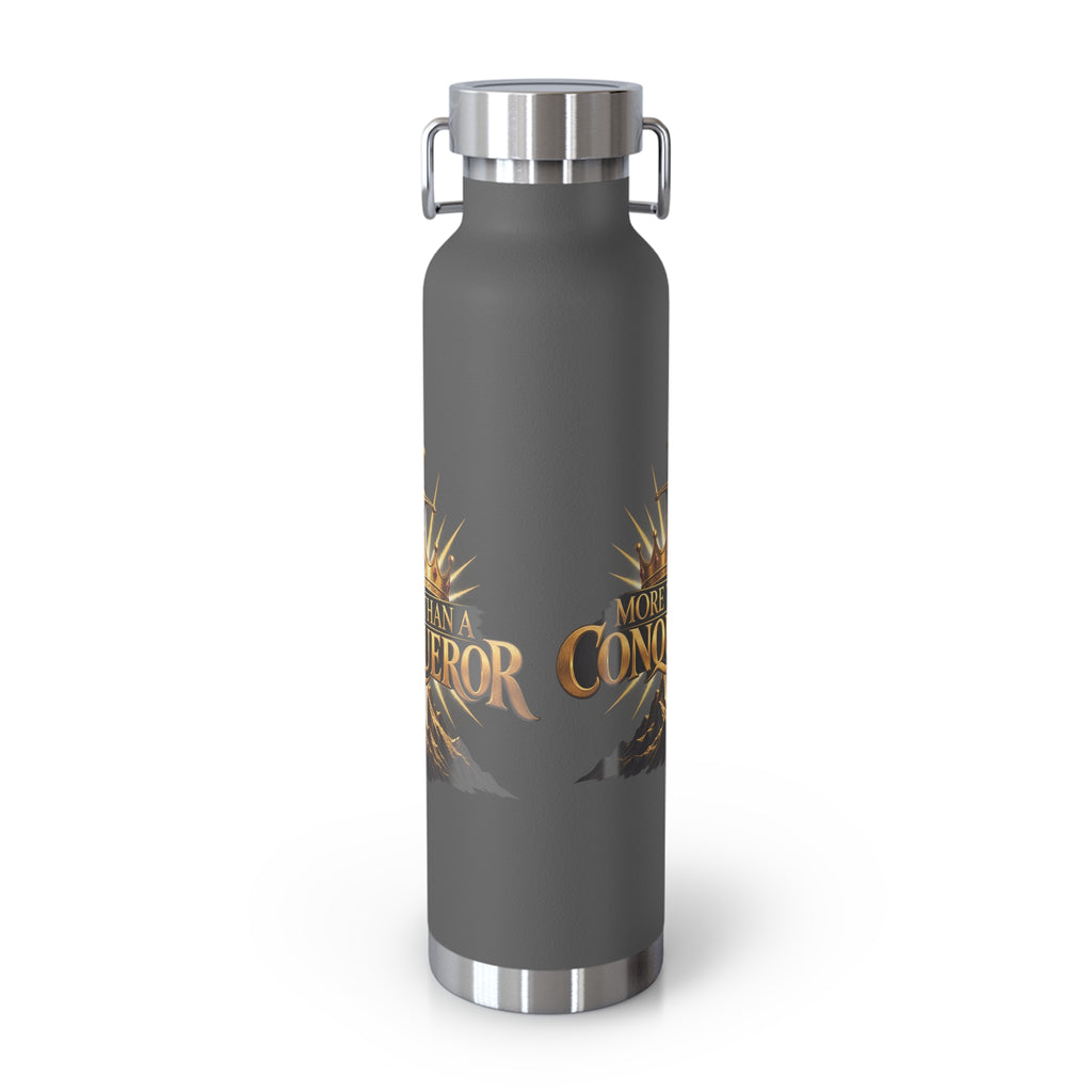 More Than a Conqueror Insulated Water Bottle
