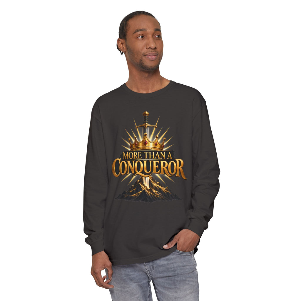 More Than A Conqueror Long Sleeve Tee