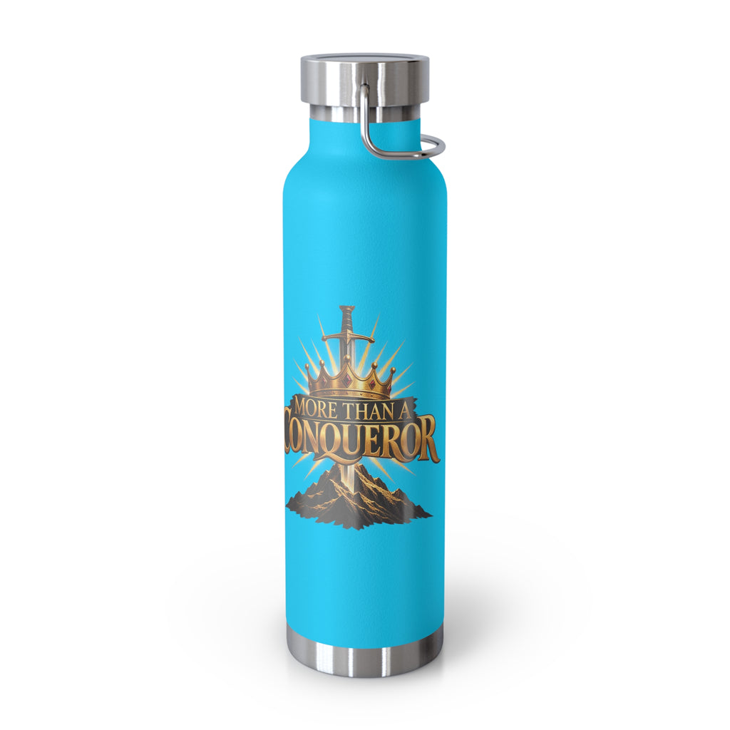More Than a Conqueror Insulated Water Bottle