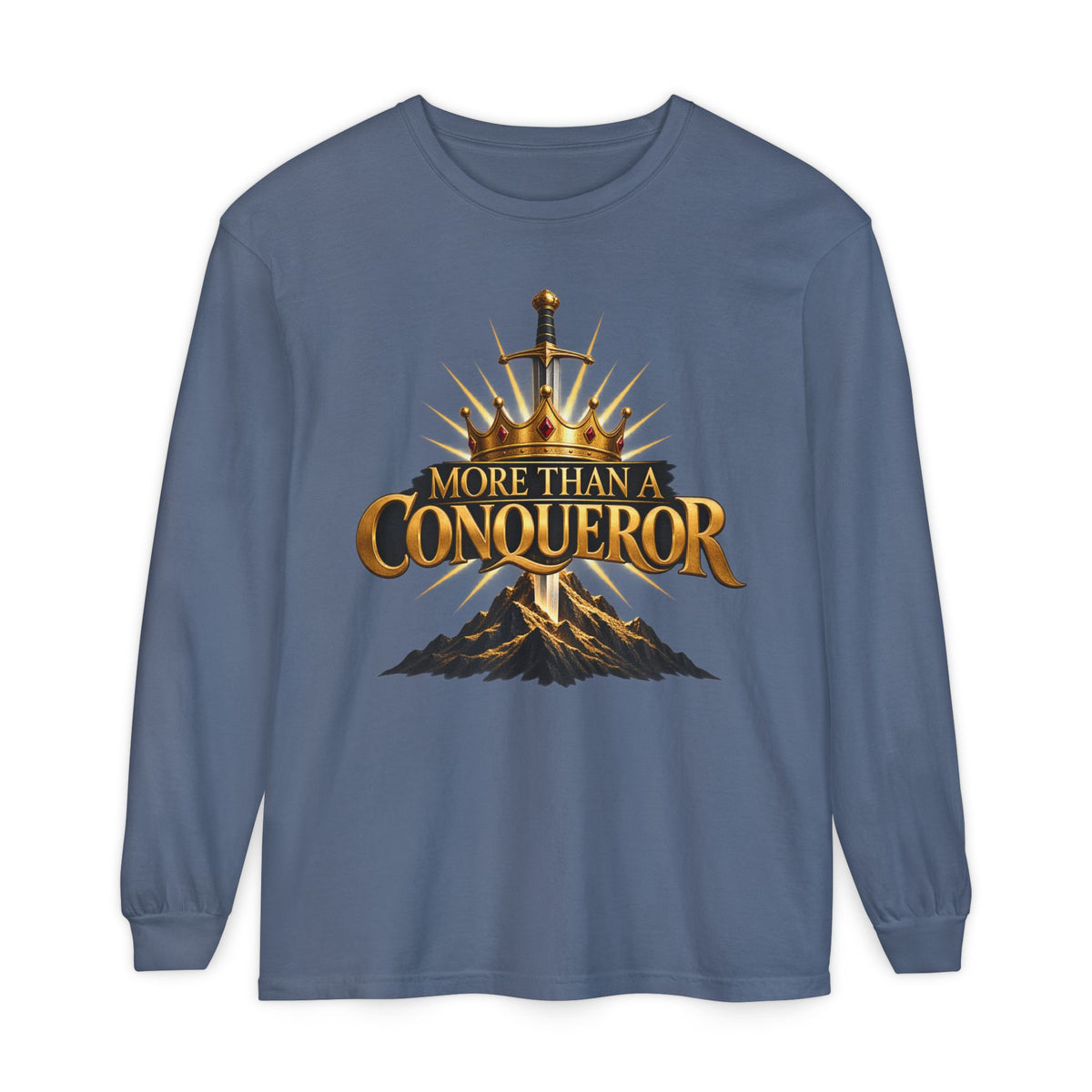 More Than A Conqueror Long Sleeve Tee