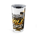 20oz Faith-Inspired Stainless Travel Tumbler — "Submit to Your Will, Lord"