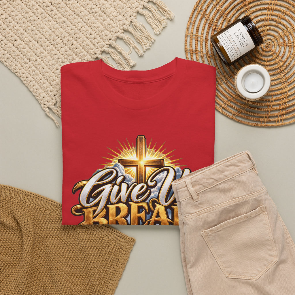 Give Us Bread Today Tee — Christian Faith Prayer T-Shirt