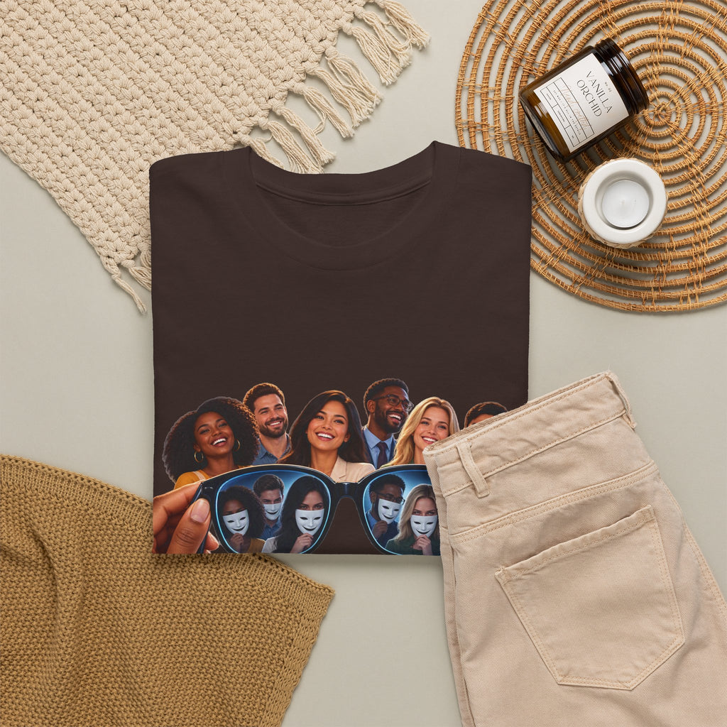 T-Shirt – “Put Your Glasses On” Graphic Tee (Funny Optical Illusion Design)