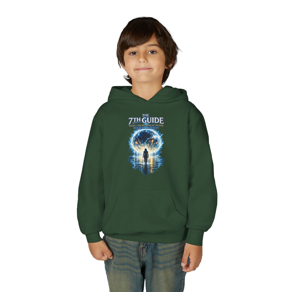 Youth Hoodie — "The Guide" Cosmic Portal Graphic Hoodie