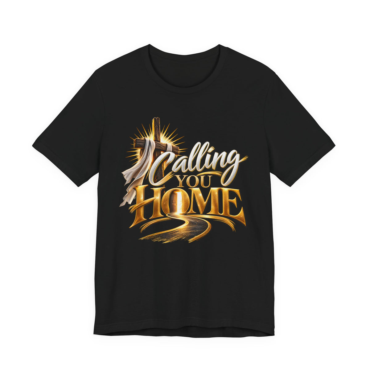 Calling You Home T-Shirt — "Calling You Home" Graphic Tee with Gold D Street Media Logo