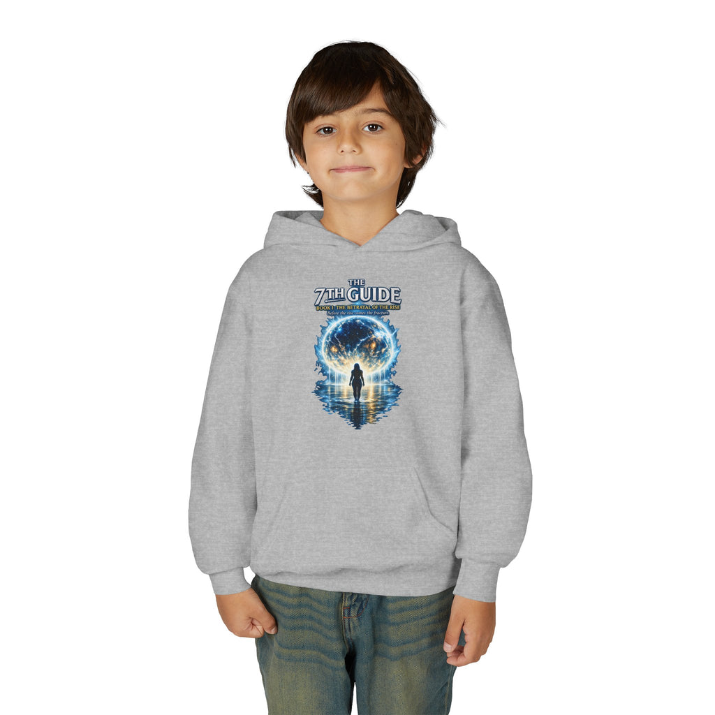 Youth Hoodie — "The Guide" Cosmic Portal Graphic Hoodie