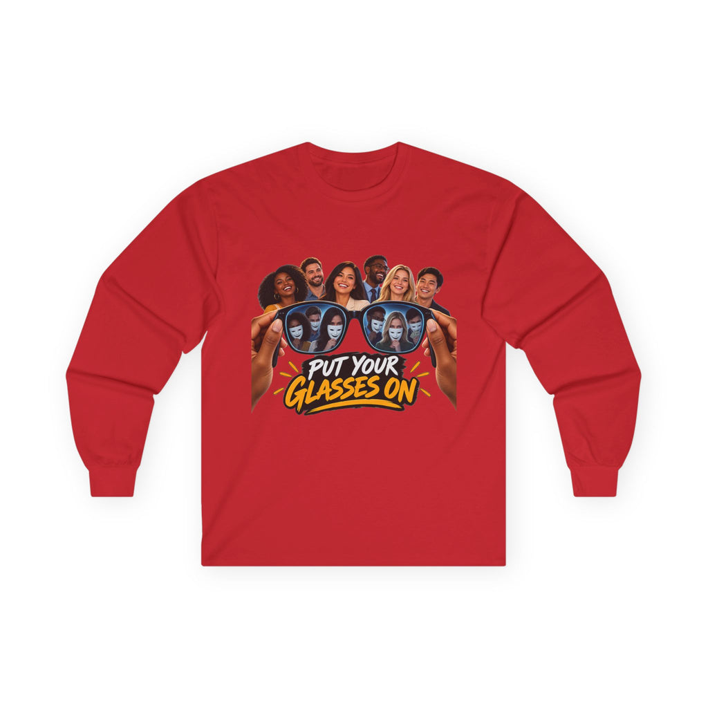 Put Your Glasses On Funny Movie-Inspired Long Sleeve Tee