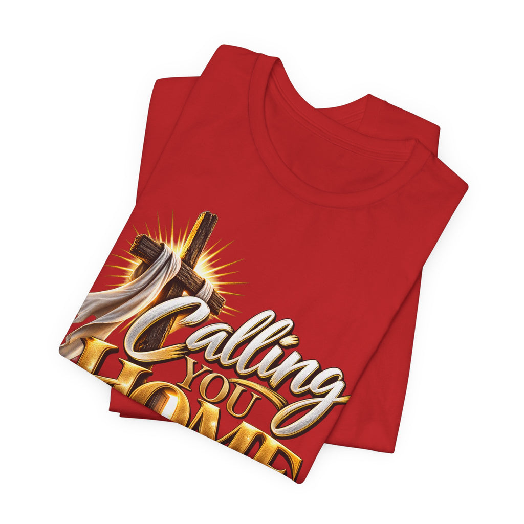 Calling You Home T-Shirt — "Calling You Home" Graphic Tee with Gold D Street Media Logo