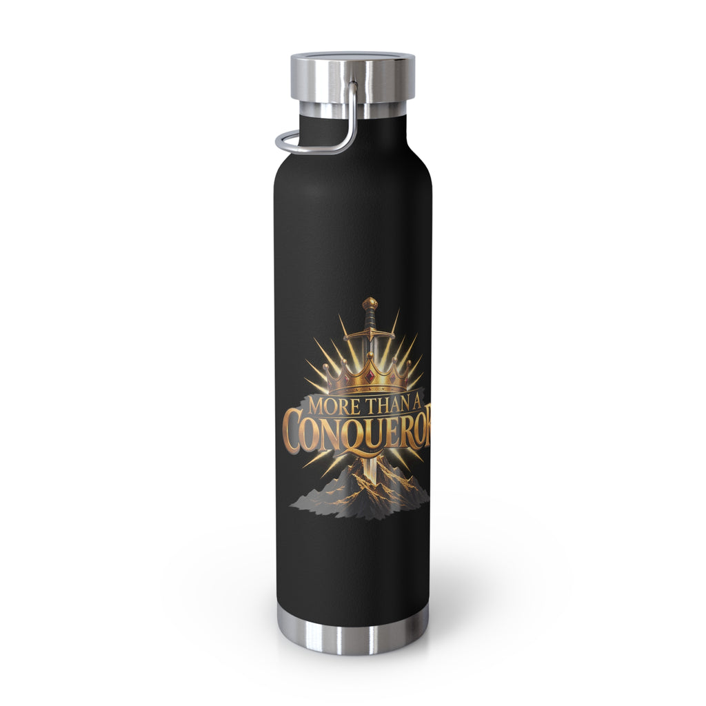 More Than a Conqueror Insulated Water Bottle