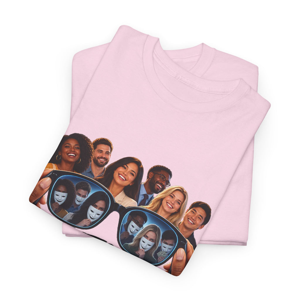 T-Shirt – “Put Your Glasses On” Graphic Tee (Funny Optical Illusion Design)