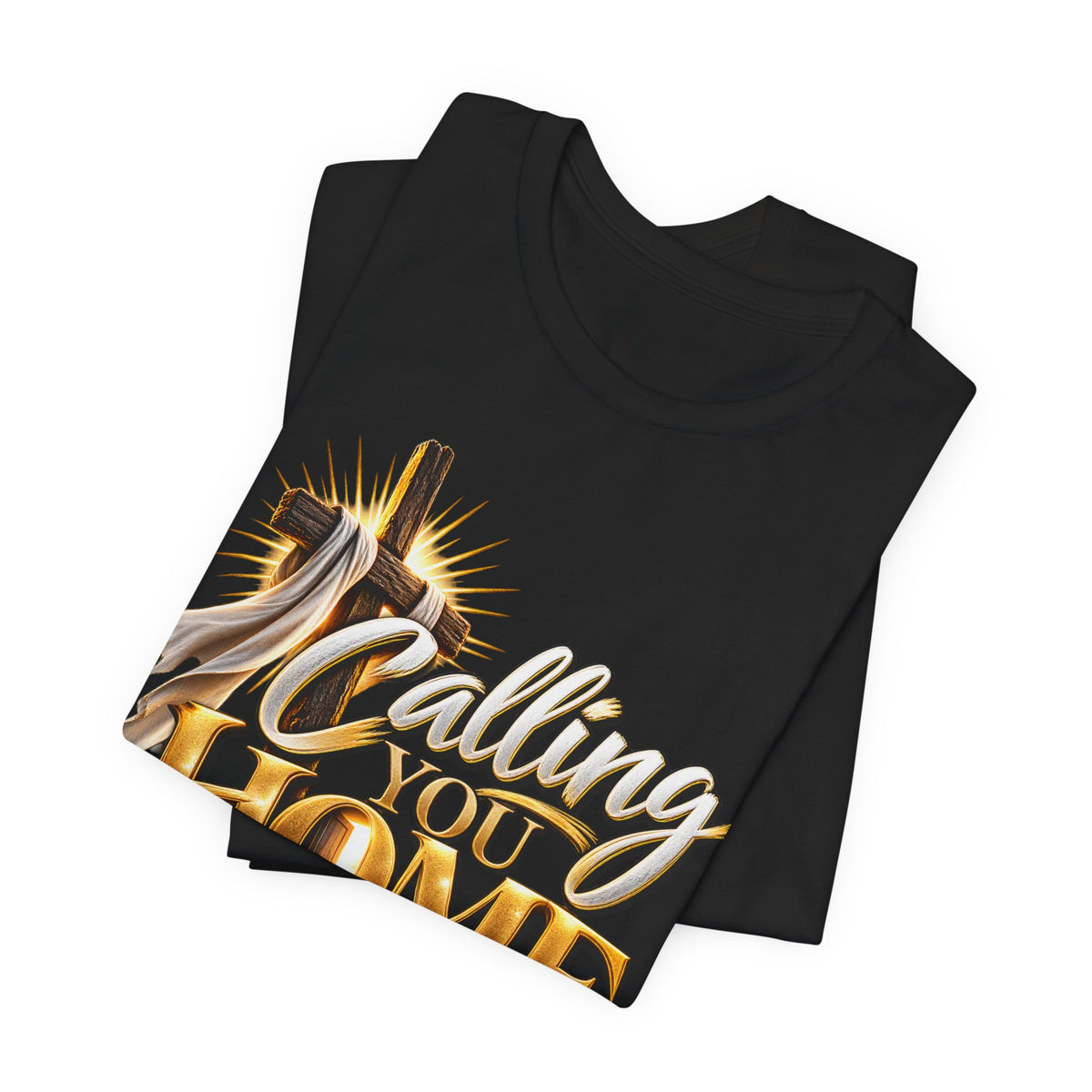Calling You Home T-Shirt — "Calling You Home" Graphic Tee with Gold D Street Media Logo