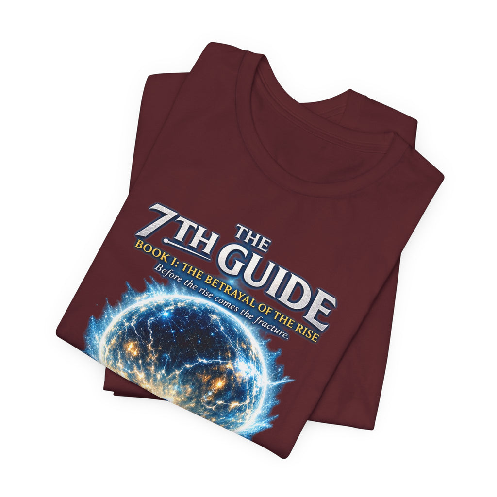 7th Guide Sci‑Fi Graphic Tee — The 7th Guide Movie Poster T-Shirt