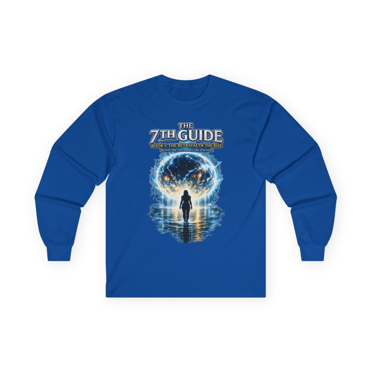 7th Guide Long Sleeve Tee — Cosmic Guide Graphic Shirt