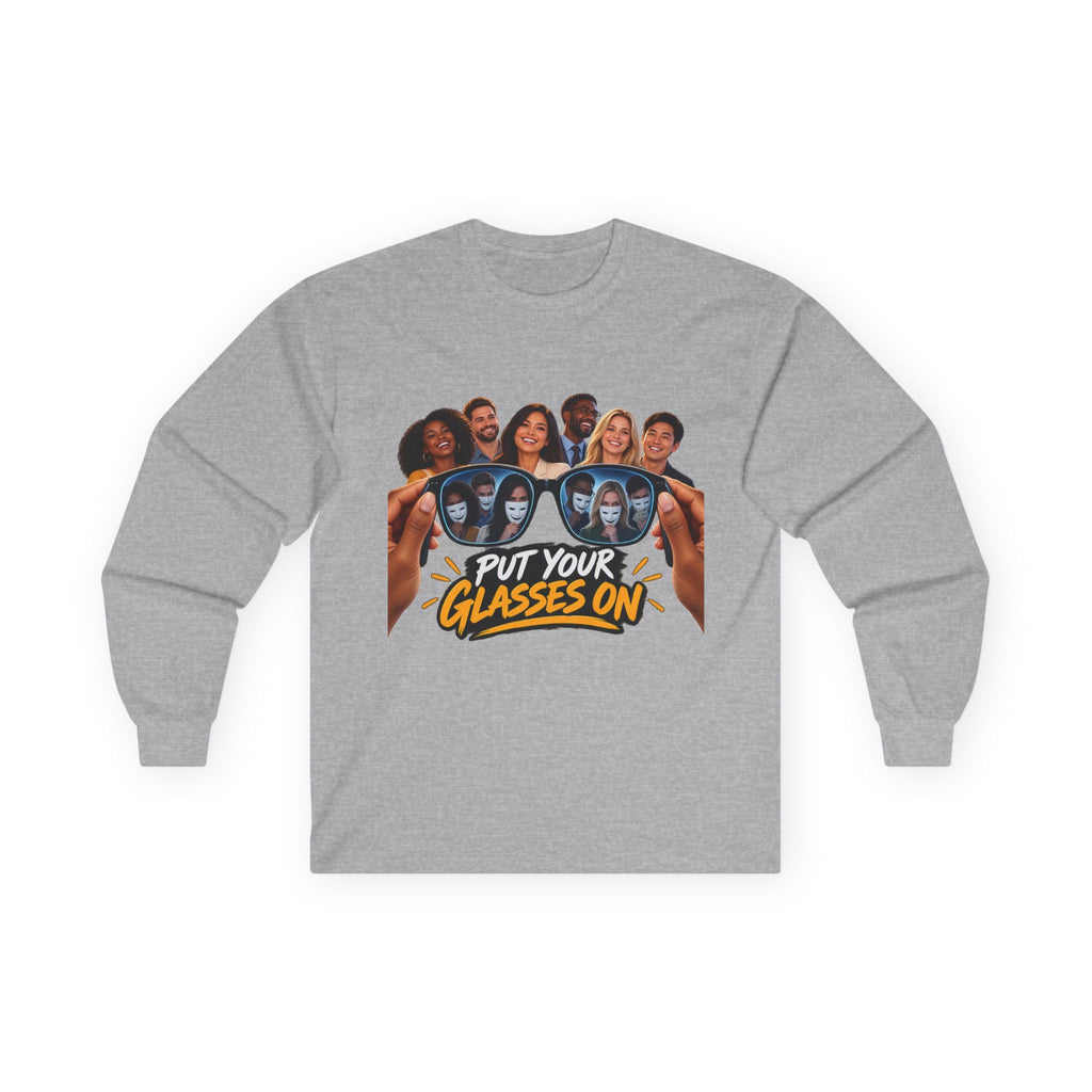 Put Your Glasses On Funny Movie-Inspired Long Sleeve Tee