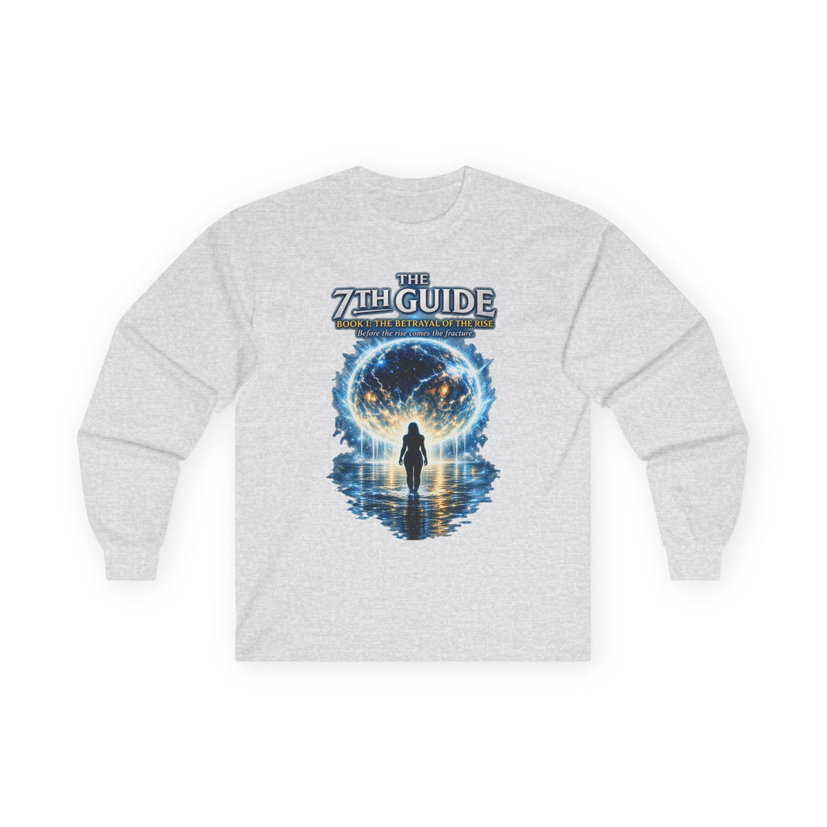 7th Guide Long Sleeve Tee — Cosmic Guide Graphic Shirt