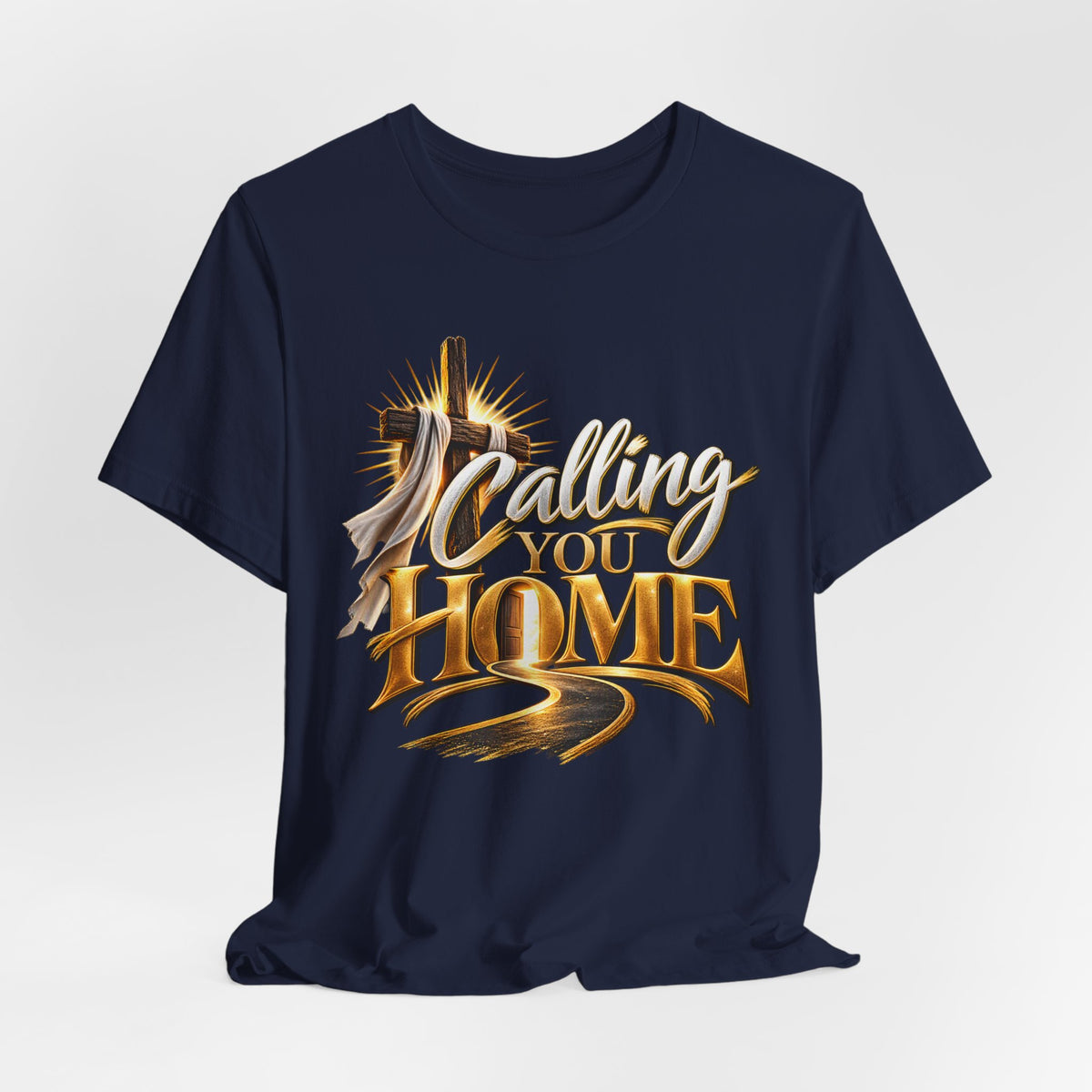 Calling You Home T-Shirt — "Calling You Home" Graphic Tee with Gold D Street Media Logo