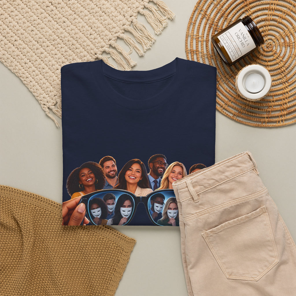 T-Shirt – “Put Your Glasses On” Graphic Tee (Funny Optical Illusion Design)