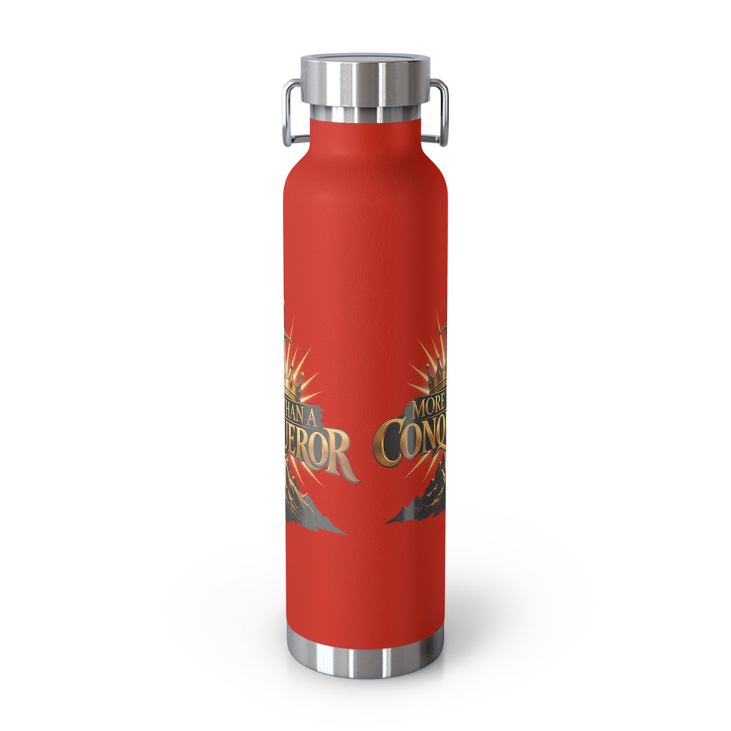 More Than a Conqueror Insulated Water Bottle