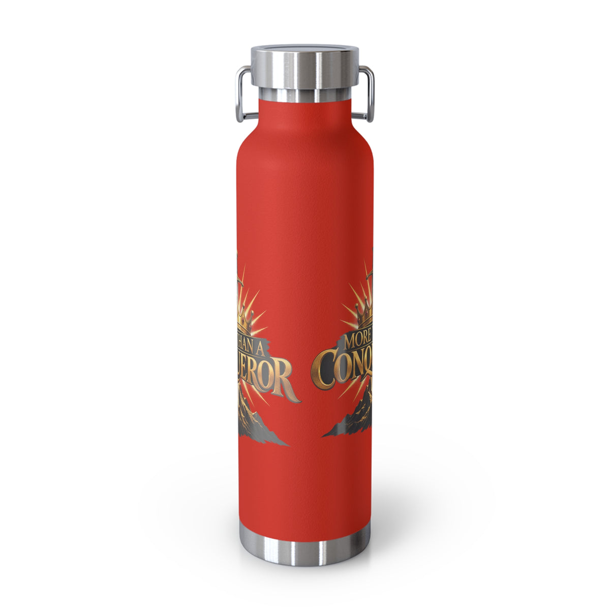 More Than a Conqueror Insulated Water Bottle