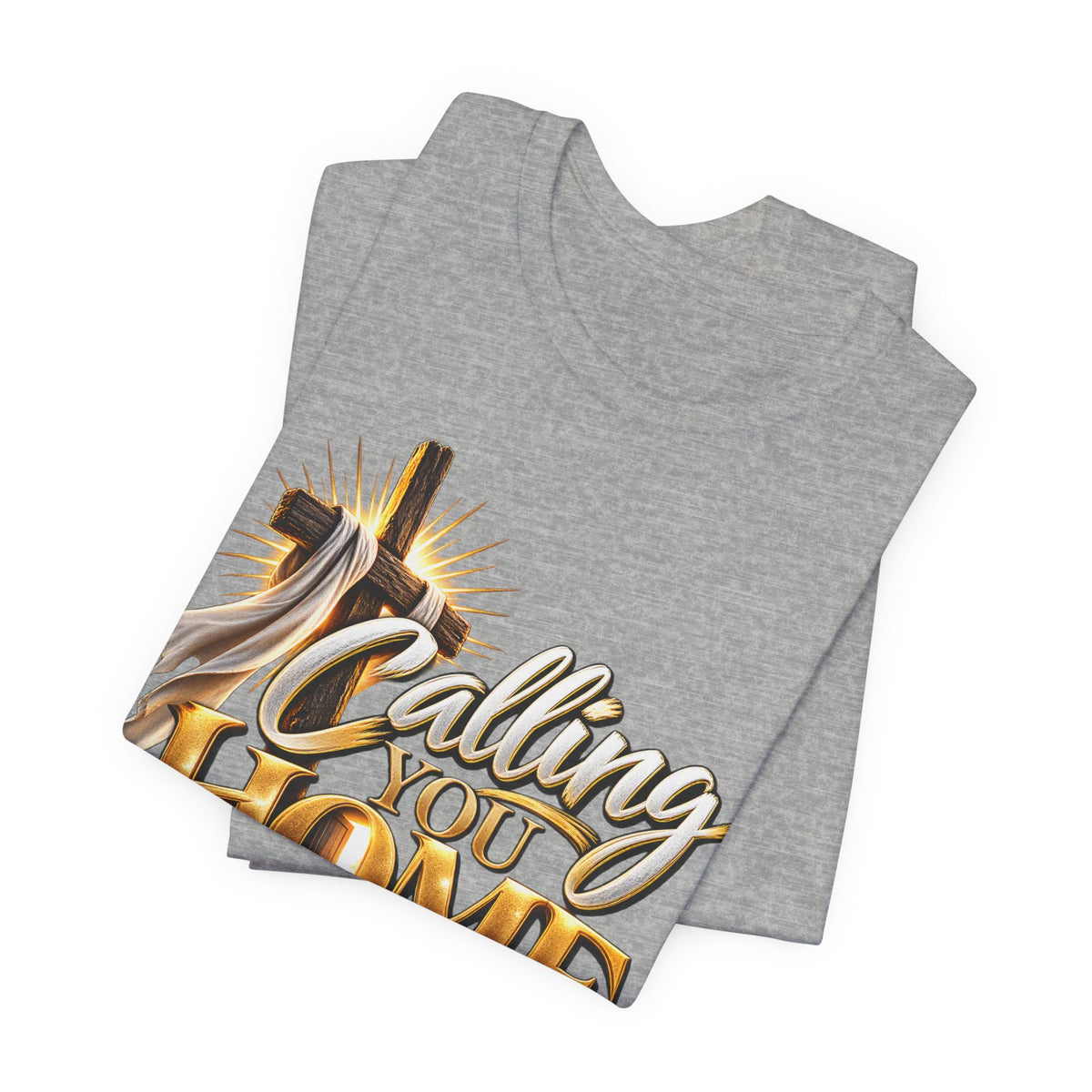 Calling You Home T-Shirt — "Calling You Home" Graphic Tee with Gold D Street Media Logo