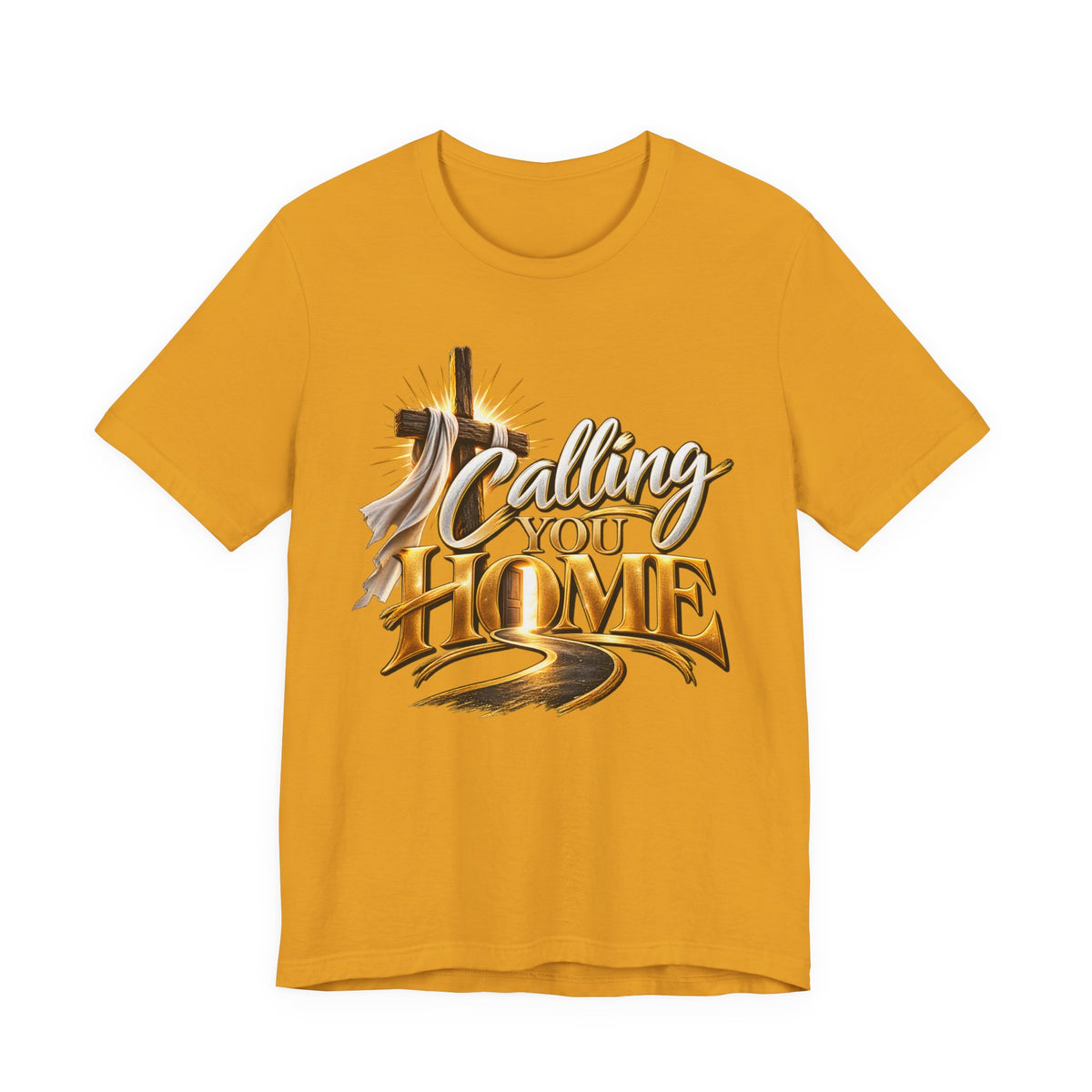 Calling You Home T-Shirt — "Calling You Home" Graphic Tee with Gold D Street Media Logo