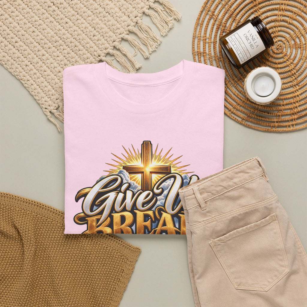 Give Us Bread Today Tee — Christian Faith Prayer T-Shirt