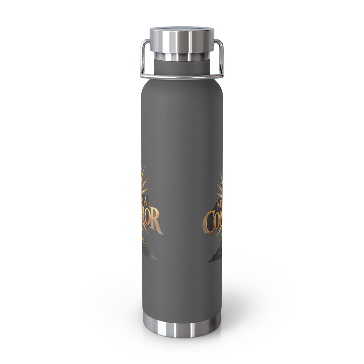 More Than a Conqueror Insulated Water Bottle