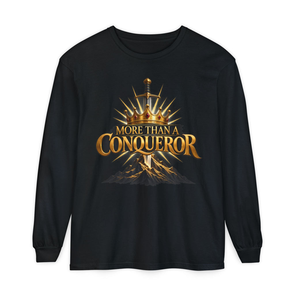 More Than A Conqueror Long Sleeve Tee
