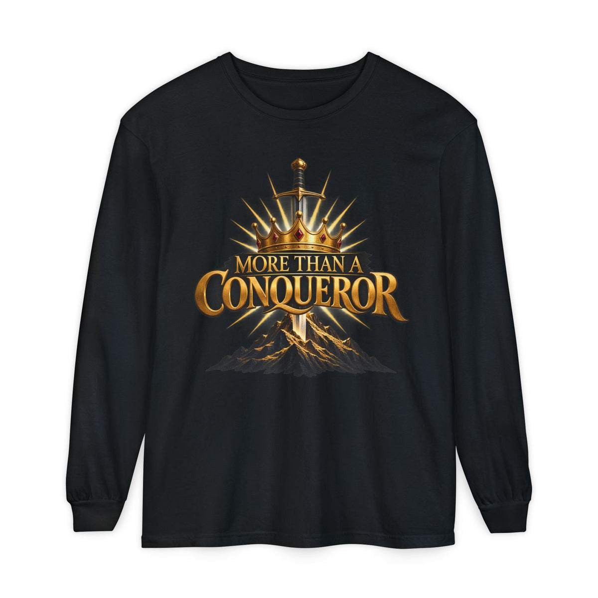More Than A Conqueror Long Sleeve Tee