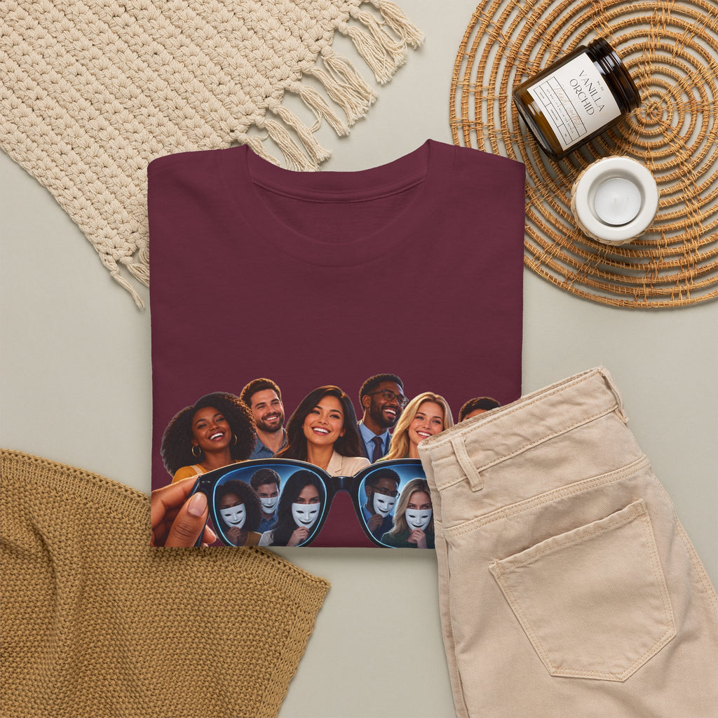 T-Shirt – “Put Your Glasses On” Graphic Tee (Funny Optical Illusion Design)
