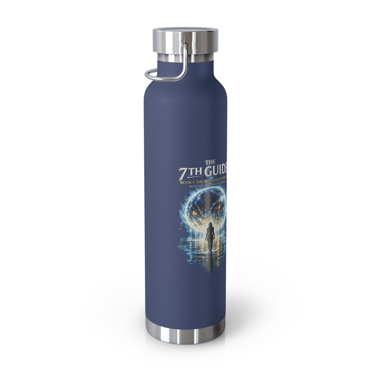 22oz Vacuum Water Bottle — The Path Guide Portal Design
