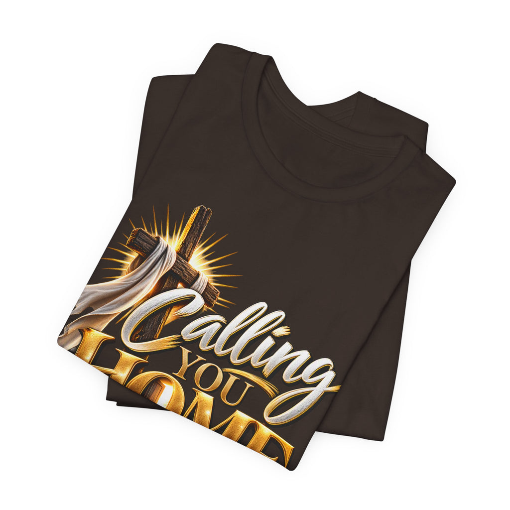 Calling You Home T-Shirt — "Calling You Home" Graphic Tee with Gold D Street Media Logo