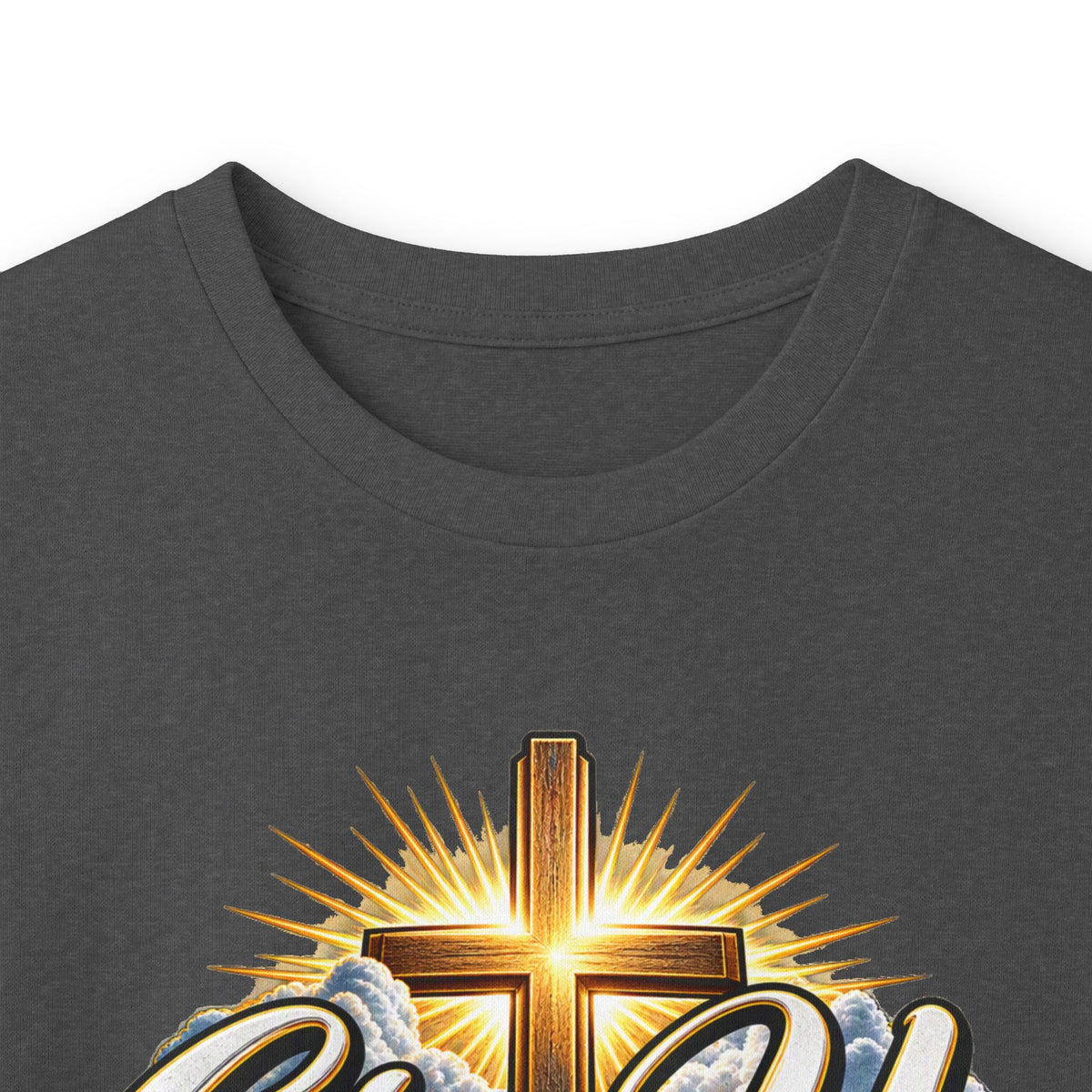 Long Sleeve Tee — "Give Us Bread For Today" Christian Faith Prayer Graphic Shirt