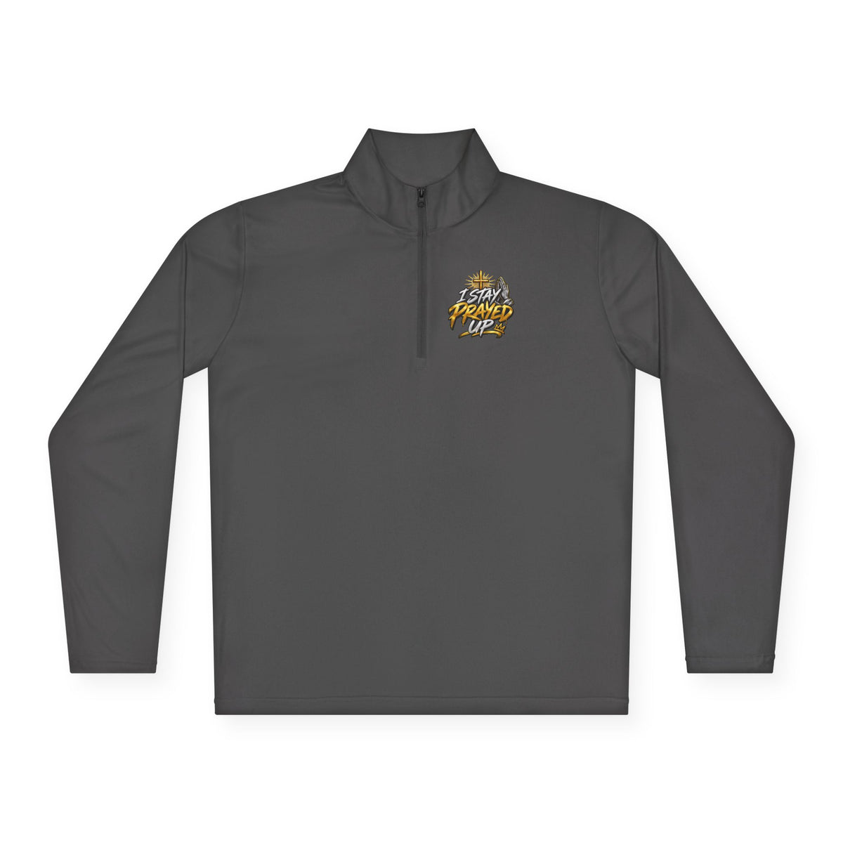 Prayer Pullover — "I Stay Prayed Up" Quarter‑Zip